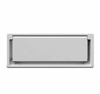 КАВЕР ЛАЙТ/COVER LIGHT Лючок прямоуг. СЕРЕБРИСТ.