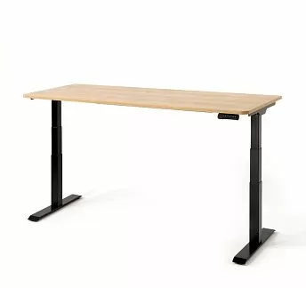 СКИД/SKID Стол письменный 160*75 ГИКОРИ / ЧЕРНЫЙ