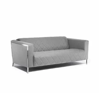 ВИСПО/VISPO 2м диван, ткань шерсть СЕРЫЙ M