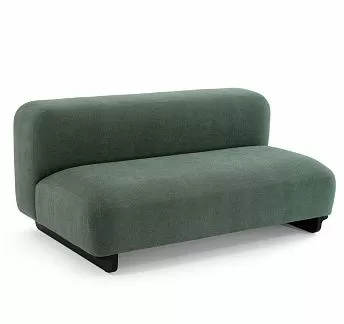 ДЖАСТ/JUST Диван 2-местный ТЕМНО-ЗЕЛЕНЫЙ