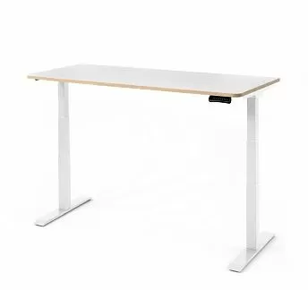 СКИД/SKID Стол письменный 160*75 БЕЛЫЙ/ДУБ КАЛИФОРН.