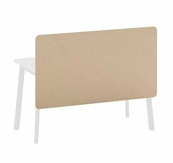 ЛИНК/LINK Экран В стола ткн 118 см БЕЖЕВЫЙ