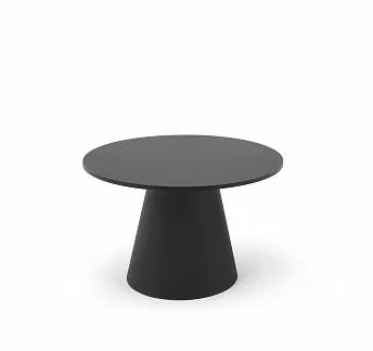 НОАЛЕ/NOALE Стол кофейный низкий ЧЕРНЫЙ/ЧЕРНЫЙ