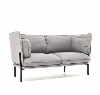 БЕЛЛАДЖИО/BELLAGIO диван 2м низкая спинк СЕРЫЙ