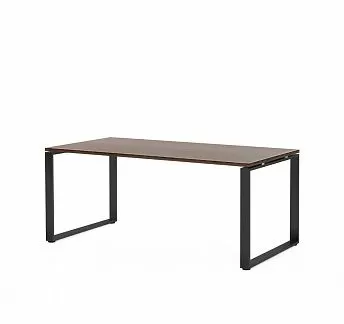 ЭКЗЕ/EXE Стол письменный 180 черн ОРЕХ/ЧЕРНЫЙ