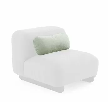 ДЖАСТ/JUST Подушка кресла/ дивана 60 МЯТНЫЙ