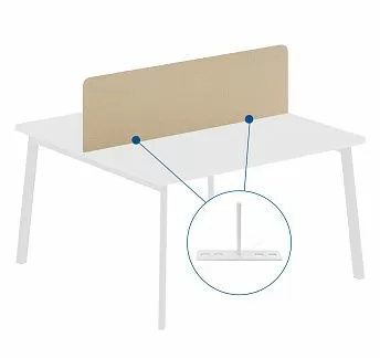 ЛИНК+/LINK+ Экран бенча ткн 158 штр БЕЖЕВЫЙ