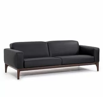 ФИОТТО/FIOTTO Диван 3-местный ЧЕРН/ТАБАК