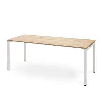 ТУР/TOUR Стол письменный 158x68 ДУБ КАЛИФ/БЕЛЫЙ