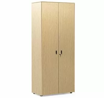 ЭКЗЕ/EXE Гардероб в.197 ДУБ СВЕТЛЫЙ/ЧЕРНЫЙ