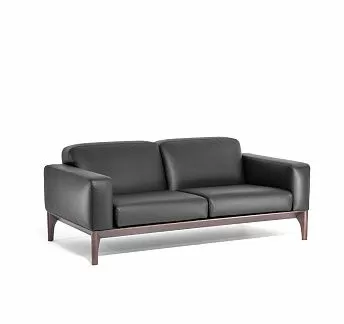 ФИОТТО/FIOTTO Диван 2-местный ЧЕРН/ТАБАК