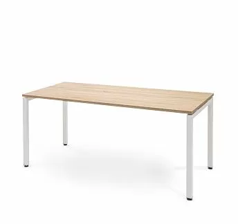 ТУР/TOUR Стол письменный 138x68 ДУБ КАЛИФ/БЕЛЫЙ