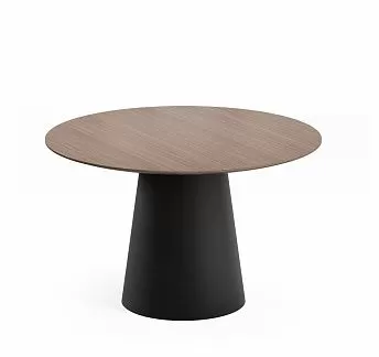 НОАЛЕ /NOALE Стол для переговоров ОРЕХ/ЧЕРНЫЙ